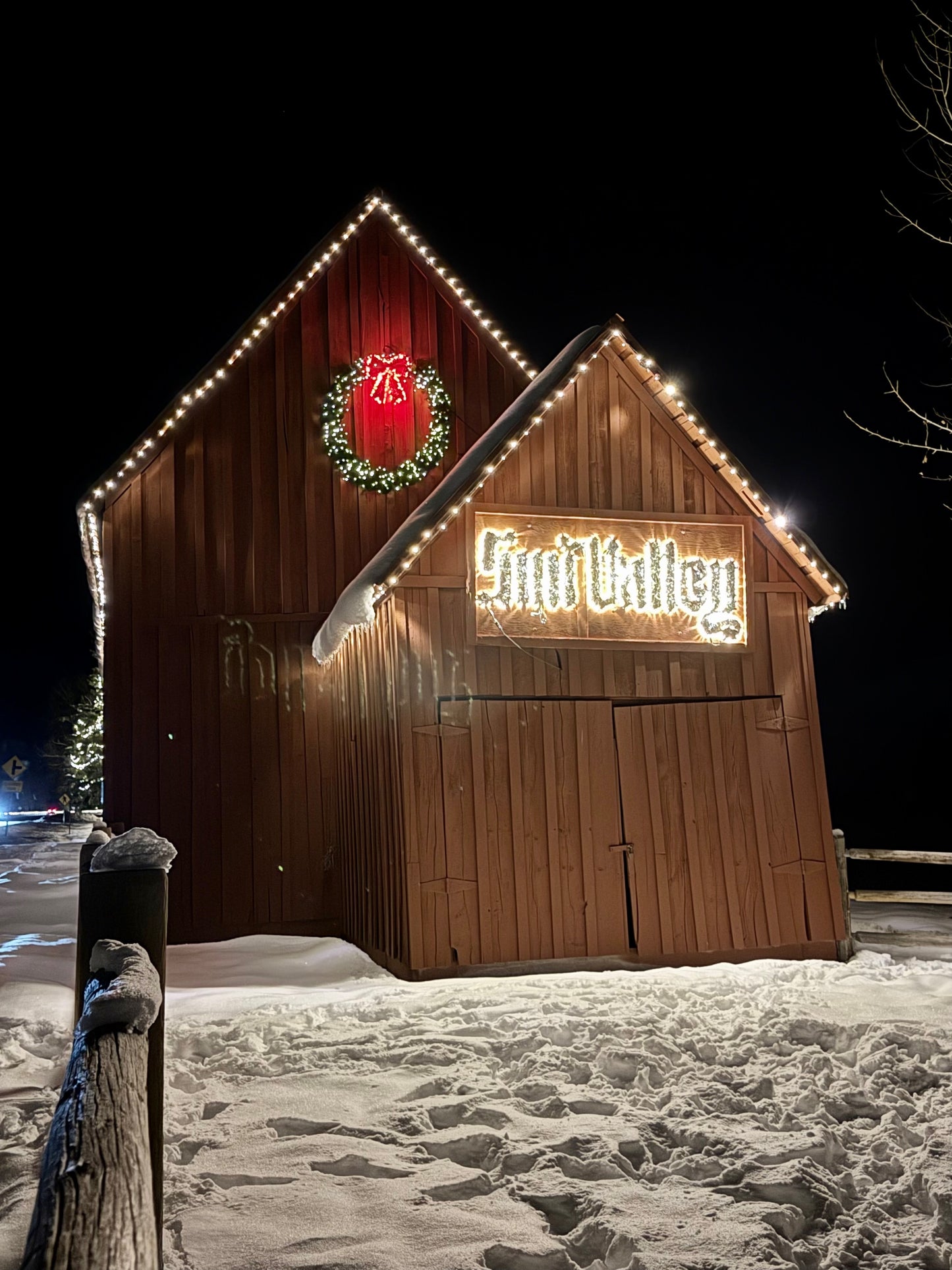 Sun Valley holiday barn