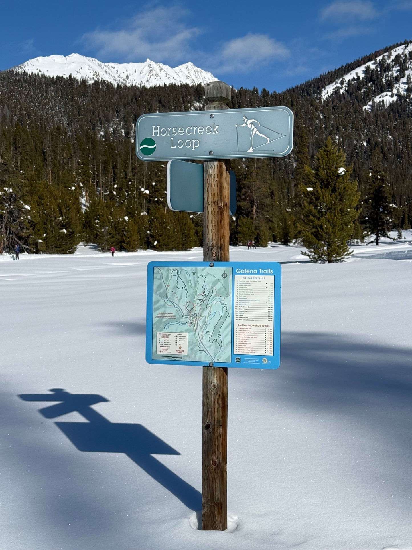 Nordic skiing at Galena
