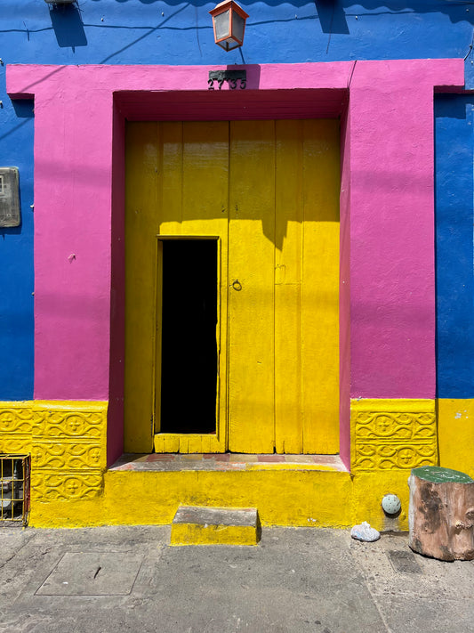 Bold Yellow door