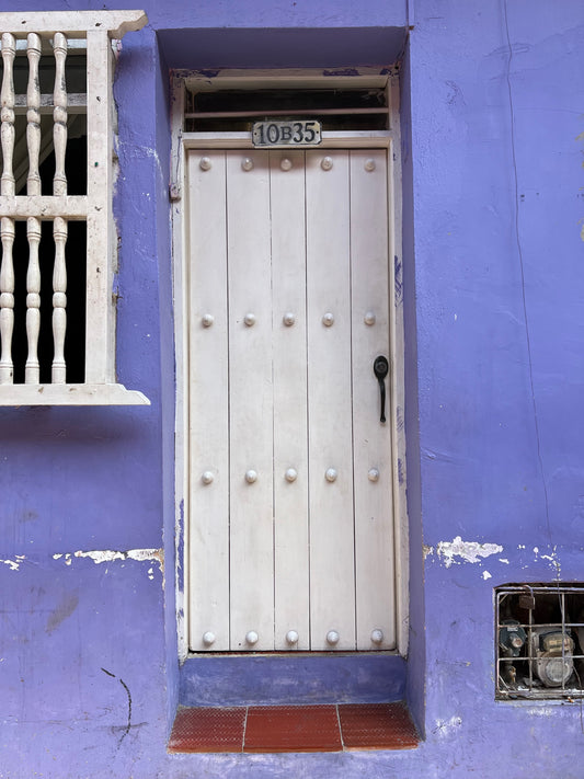 White 10B35 door