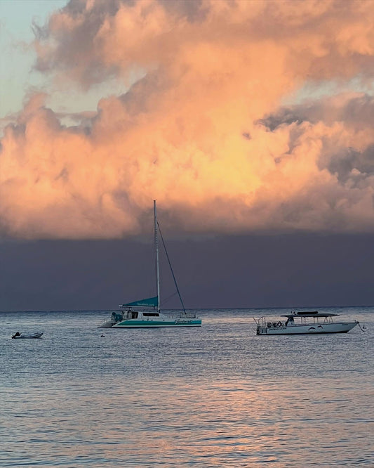 Bright clouds at sunrise 2