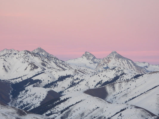 Hyndman Winter sky