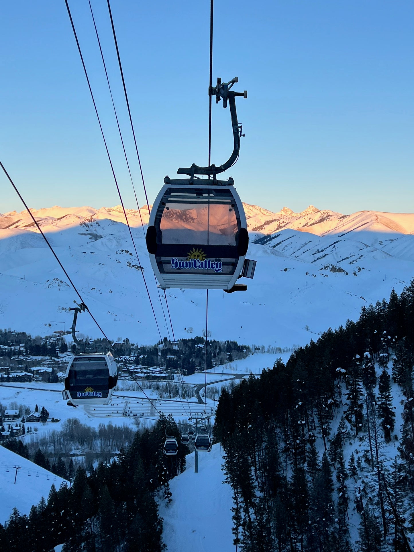 Gondola at dusk