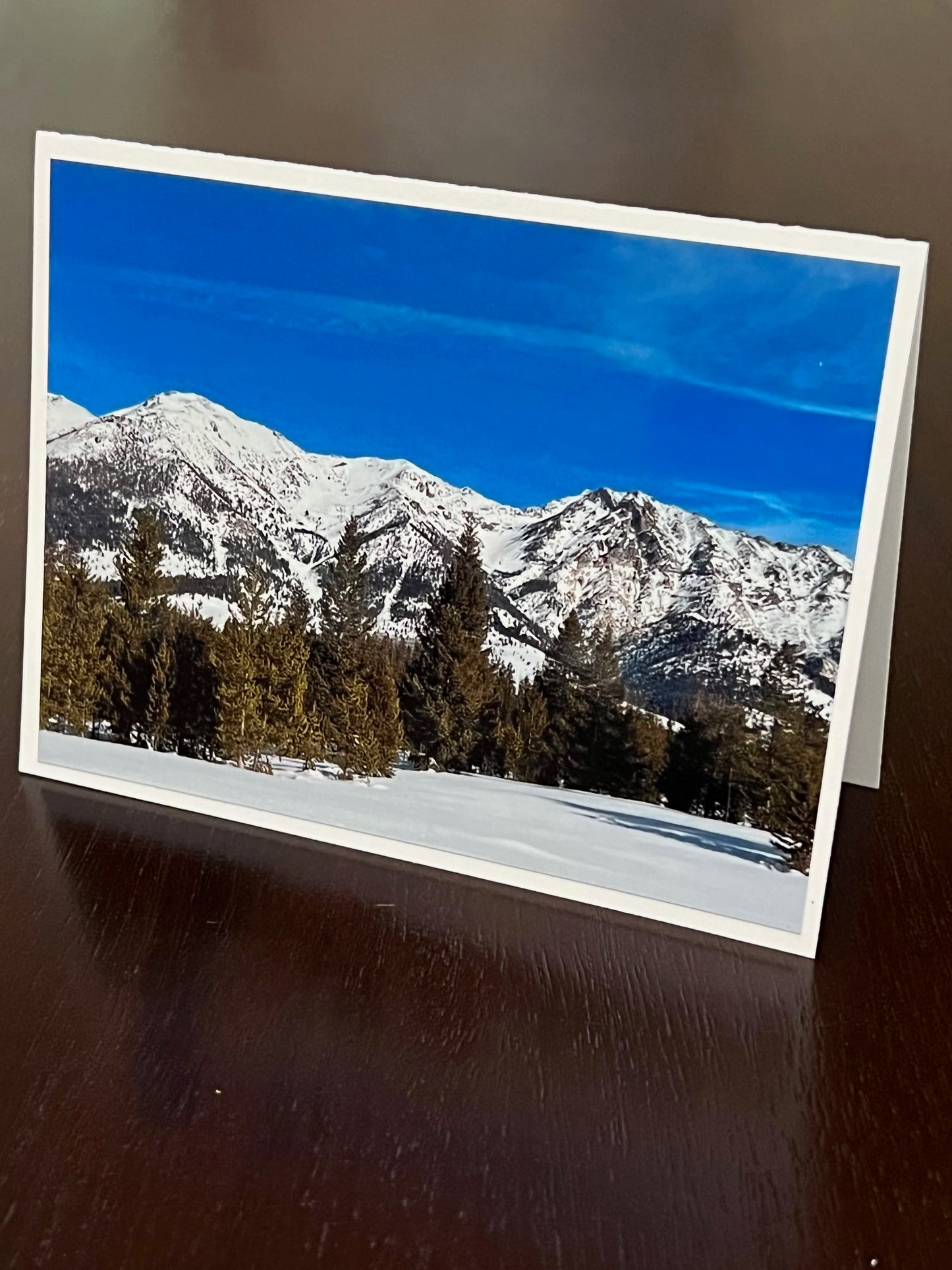 Blue skies in the Boulder Mtns