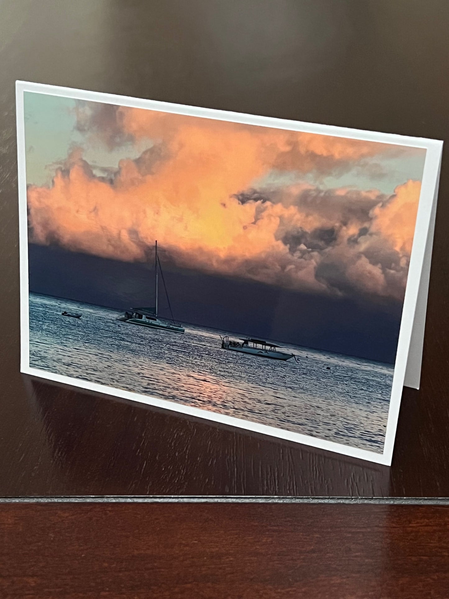 Bright clouds at sunrise